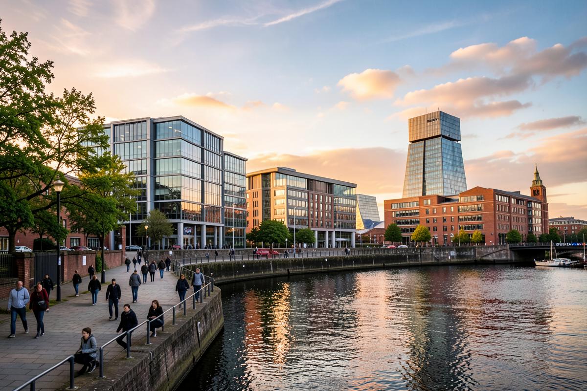 University of Salford campus
